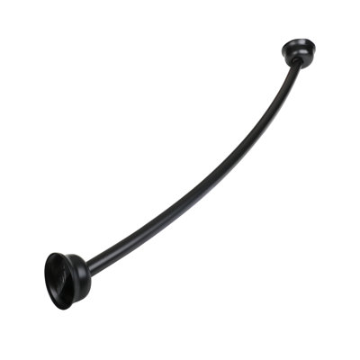 Black Curved Shower Curtain Rods You Ll Love In 2020 Wayfair